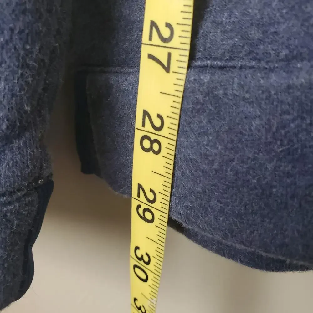 ADIDAS Navy Blue Quarter Zip Pullover Sweatshirt